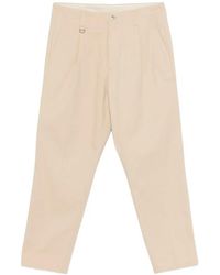 Paolo Pecora - Plissierte Hose - Lyst