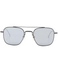 Thom Browne - Pilot-Frame Sunglasses - Lyst