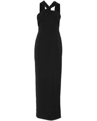 Solace London - Rona Twisted Maxi Dress - Lyst