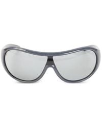 Miu Miu - Logo-Debossed Sunglasses - Lyst