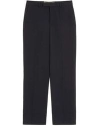 Valentino Garavani - Wool Gabardine Trousers - Lyst