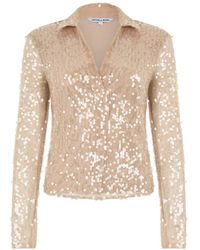 Veronica Beard - Meryl Sequin Blouse - Lyst