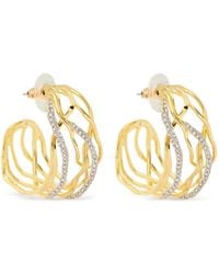 Alexis - Solanales Crystal-Embellished Earrings - Lyst