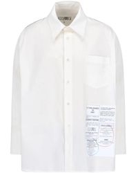 MM6 by Maison Martin Margiela - Klassisches Hemd - Lyst
