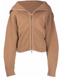 Ambush - Folded-Collar Zipped Cardigan - Lyst