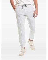 Brunello Cucinelli - Seam-Detail Drawstring Track Pants - Lyst