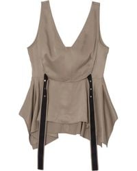 3.1 Phillip Lim - Top mit Schößchen - Lyst