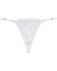 Fleur du Mal - Frankie Lace Thong - Lyst