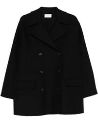The Row - Abrigo Azuron Con Doble Botones - Lyst