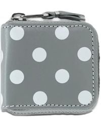 Comme des Garçons - Leather Line Coin Polka-Dot Pouch - Lyst