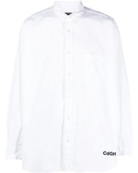Comme des Garçons - Hemd Mit Logo-Patch - Lyst