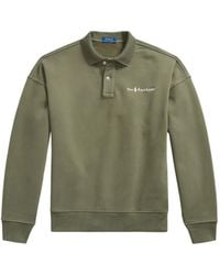 Polo Ralph Lauren - Relaxed Fit Logo Collared Sweatshirt - Lyst