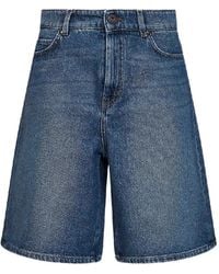 Weekend by Maxmara - Donnola Denim Bermuda Shorts - Lyst