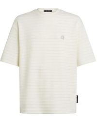 KARL LAGERFELD - Ikon Structure Striped T-Shirt - Lyst