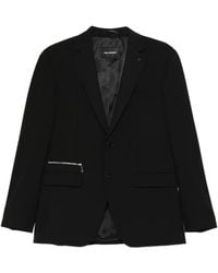 KARL LAGERFELD - Single-Breasted Blazer - Lyst