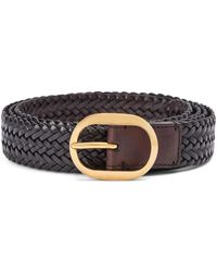 Tom Ford - Woven Leather Belt - Lyst