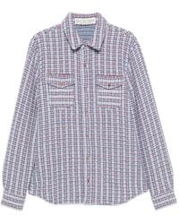 God's True Cashmere - Modern Heritage Check Cashmere Shirt - Lyst