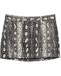 MICHAEL Michael Kors - Rock Mit Schlangenleder-Print - Lyst