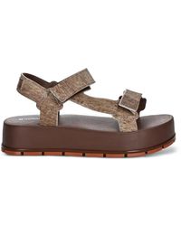 Melissa - Sandales Plateforme Flowing À Attache Autoagrippante - Lyst