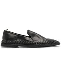 Officine Creative - Loafer Mit Gewebtem Detail - Lyst