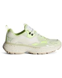 Maison Kitsuné - Sora Panelled Mesh-Detail Sneakers - Lyst