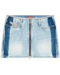 DIESEL - De-Ron-S4 Jeans-Minirock - Lyst