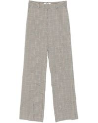 MSGM - Hose Mit Logo-Patch - Lyst
