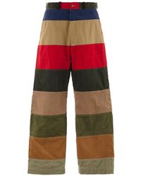 SAINT Mxxxxxx - X Lastman Corduroy-Detail Straight Trousers - Lyst