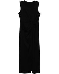 JNBY - Twist-Detail Sleeveless Dress - Lyst