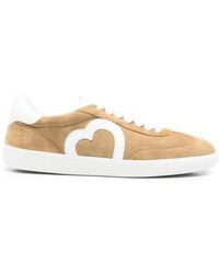 Love Moschino - Heart-Appliqué Sneakers - Lyst