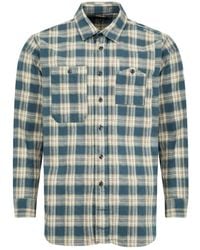Engineered Garments - Work Geruit Overhemd Met Patroon - Lyst
