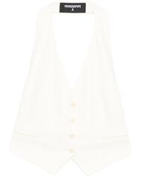 Patrizia Pepe - Halter Tailored Vest - Lyst