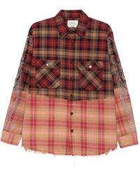 ERCOLE STUDIO - Stud-Embellished Dip-Dye Shirt - Lyst