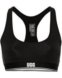 UGG - Missy Logo-Underband Sports Bra - Lyst