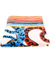 ESCADA Serviette de bain imprimée - Rose