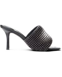Alexander Wang - Heiress 85Mm Crystal Mules - Lyst