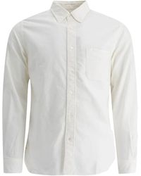 Beams Plus - Oxford Overhemd Met Zak - Lyst