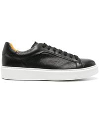 Doucal's - Round-toe Leather Sneakers - Lyst