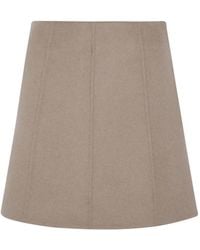 IVY & OAK - Iosora A-Line Wool Mini Skirt - Lyst
