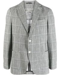 Circolo 1901 - Houndstooth Single-breasted Blazer - Lyst