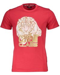 Roberto Cavalli - T-Shirt À Logo Imprimé Et Imprimé Tigre - Lyst