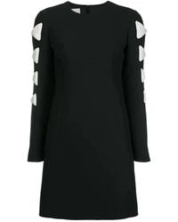 Valentino Garavani - Bow-Detailed Mini Dress - Lyst