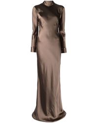 Michelle Mason - Kleid mit offenem Rücken - Lyst