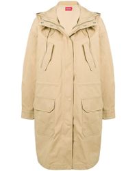 Calvin Klein Abrigo estilo parka acolchada - Neutro