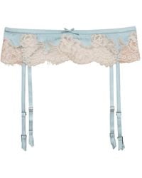 Fleur du Mal - Juliet Lace Garter - Lyst