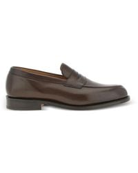 Tricker's - Harvard Leather Loafers - Lyst