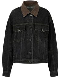 Studio Tomboy X - Giacca Denim Con Colletto A Coste - Lyst