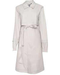 K-Way - Jesy Cotton-Poplin Belted Trench Coat - Lyst