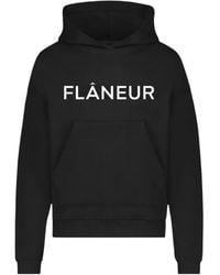 flâneur - ロゴ パーカー - Lyst