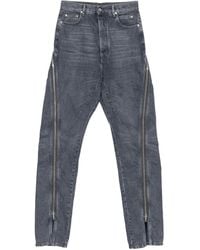 Rick Owens - Jean Bolan Banana À Détails De Zips - Lyst